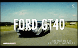 Vintage Super Car Jim Hall  GIF