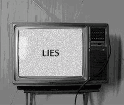 Vintage Television You Sit On A Throne Of Lies GIF
