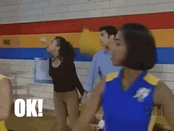 Vintage University Students Drop Kick GIF