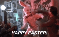 Violent Happy Easter Punch GIF