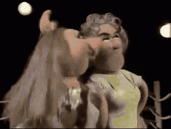 Violent Miss Piggy Punch  GIF