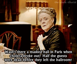 Violet Crawley Downtown Abbey Maggie Smith GIF