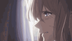 Violet Evergarden Anime Crying