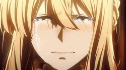 Violet Evergarden Crying Tears