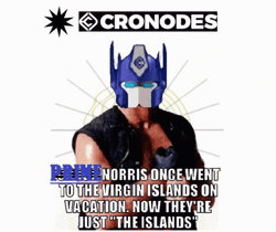 Virgin Islands Chuck Norris Optimus Prime GIF