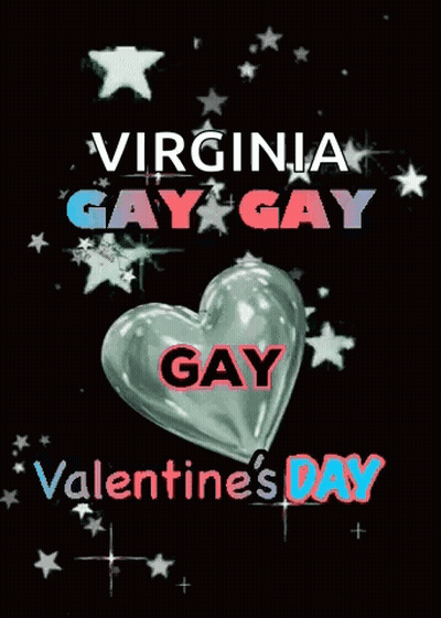 Virginia Gay Gay Valentine's Day Heart Greeting GIF