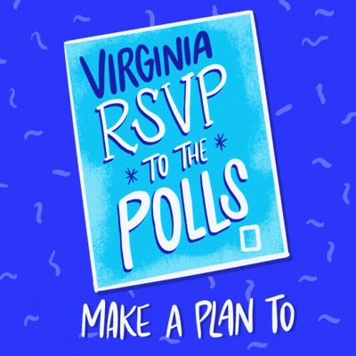 Virginia RSVP To The Polls Vote Early GIF