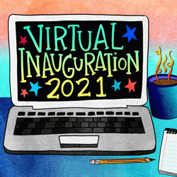 Virtual Inauguration Day GIF