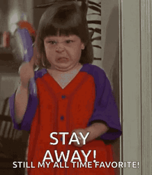 Virus Stay Away Kid GIF