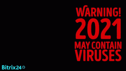 Virus Warning Year 2021  GIF