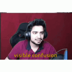 Visible Confusion Man Playing Scene GIF