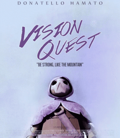 Vision Quest Movie Poster Robot In Hood GIF