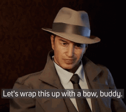 Vito Scaletta Lets Wrap It Up With A Bow GIF