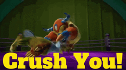 Viva Piñata Freddy Flapyak Body Slam GIF