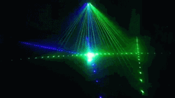 Vivid Laser Light Exhibition GIF