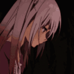 Vladilena Milize Blue Flamed Eyes In Anime GIF