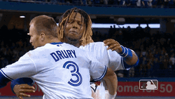 Vladimir Guerrero Jr. Brandon Drury GIF