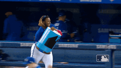 Vladimir Guerrero Jr. Juice Splash GIF