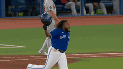 Vladimir Guerrero Jr. Jumping GIF