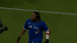 Vladimir Guerrero Jr. Shoulder Tap GIF