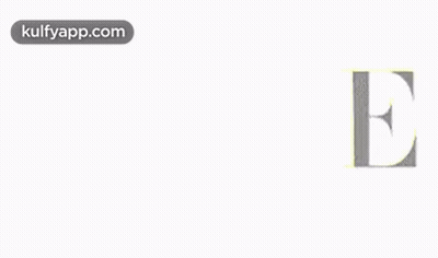 Vogue India Logo With Yellow Border GIF