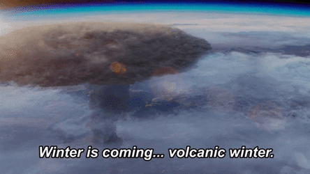 Volcanic Winter Pangea GIF