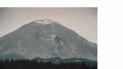 Volcano Eruption Mount Saint Helens  GIF