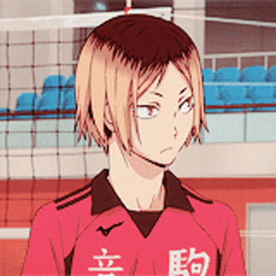 Volleyball Player In Red Jersey With Chinese Writing GIF