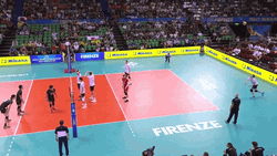 Volleyball World Game High Five