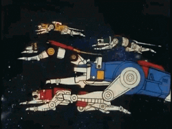 Voltron Armored Fleet Dairugger Anime GIF
