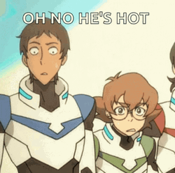 Voltron Lance Oh No Hes Hot GIF
