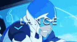 Voltron Lance Singing Anime GIF