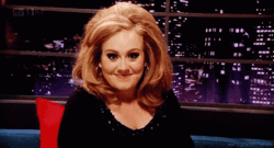 Voluptuous Adele Doing Thumbs Up GIF