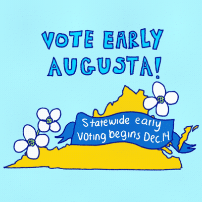 Vote Early Augusta Statewide Early Voting Begins December 14Th GIF