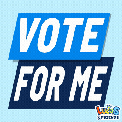 Vote For Me Sign GIF