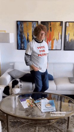 Vote For Pedro Napoleon Dynamite Dance Move GIF