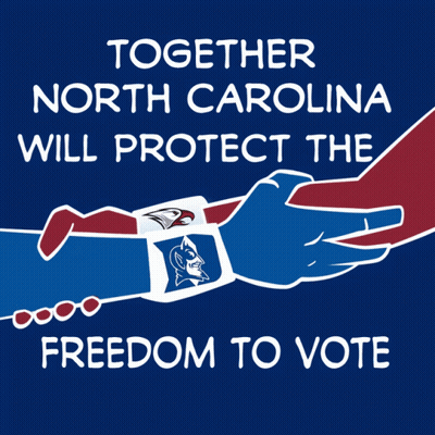 Vote In North Carolina Poster GIF