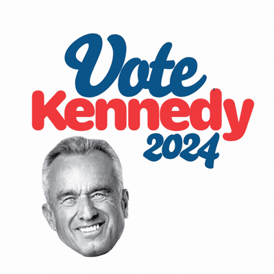 Vote Kennedy 2024 Poster GIF