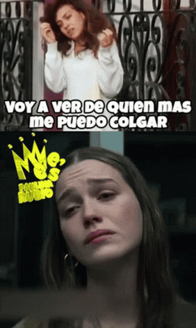 Voy A Ver De Quien Mas Me Puede Colgar Woman GIF