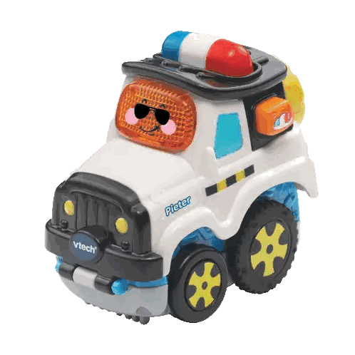 Vtech Police Car With Face Sticker