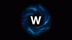 W Logo Power Energy GIF