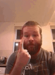 Wack Man Doing Finger Tricks GIF