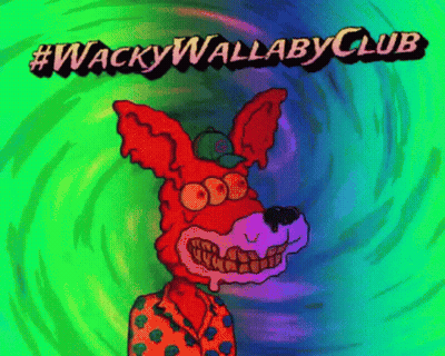 Wacky Wallaby Club Rabbit GIF