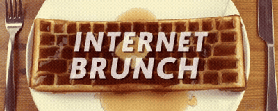 Waffle Saying Internet Brunch GIF