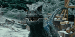 Wagging Tail Jurassic World GIF