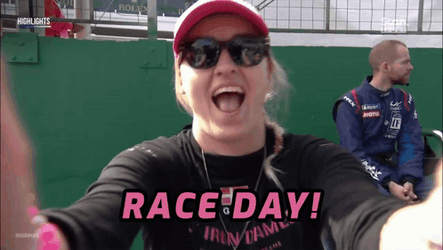 Wahoo It's Race Day GIF
