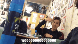 Wahoo School Boy Gangster GIF