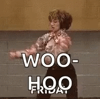 Wahoo Thank God Friday Dance GIF