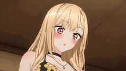 Waifu Marin Kitagawa Blonde Girl GIF