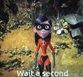 Wait A Second The Incredibles Violet GIF